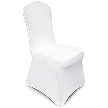 激安の Covers Chair White 20PCS Eachome Polyester Slip Stretch Cover Chair Spandex 椅子カバー