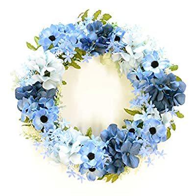 正規店仕入れの Lulu S ルルズ 晴れやかブルーのリース アーティフィシャルフラワー サイズ 約f23cm 7cm 晴れやかブルー Lulu S 1457 Rakuten Consciousdreamspublishing Com