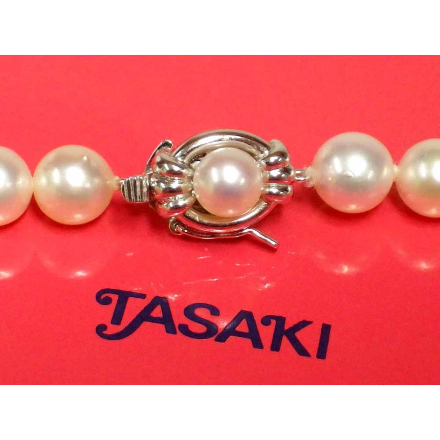 TASAKI タサキ【TASAKI】K14WG アコヤパール7.5-8.0mm 38.4g 42cm 箱 