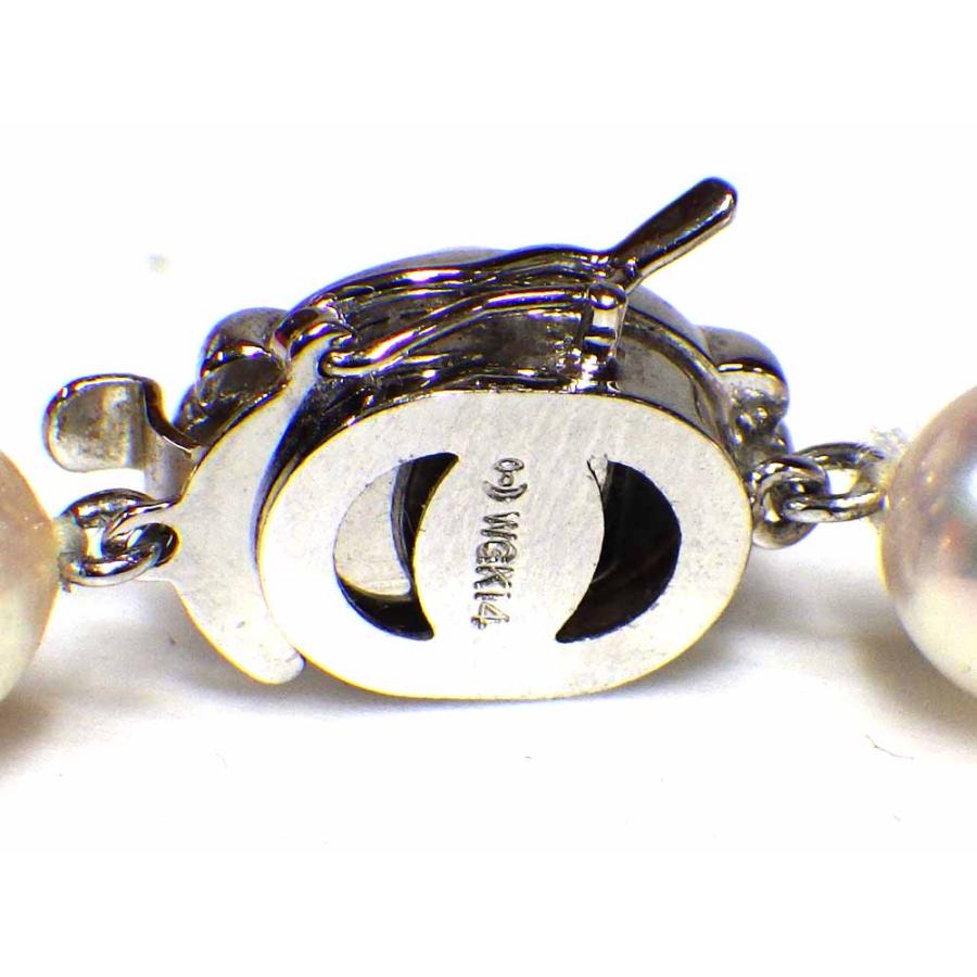 TASAKI タサキ【TASAKI】K14WG アコヤパール7.5-8.0mm 38.4g 42cm 箱 