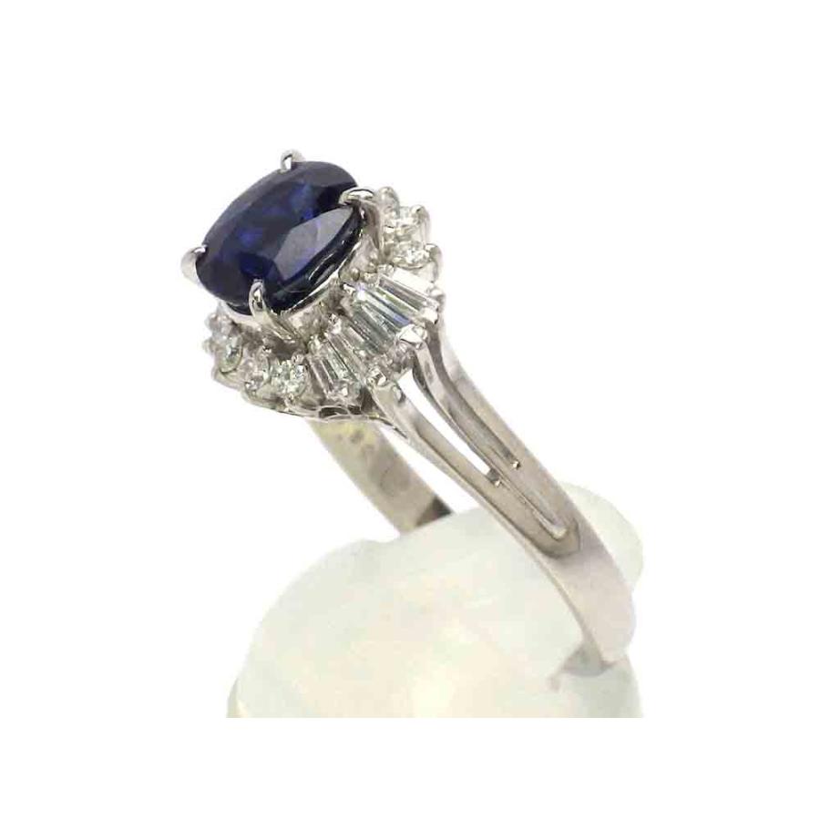 非加熱サファイア ダイヤモンドリング Pt900 6.8g 16号 GIA鑑別書付き　Jewelry Sapphire1.90ct Dia0.57ct Ring　｜shop-sakae｜02