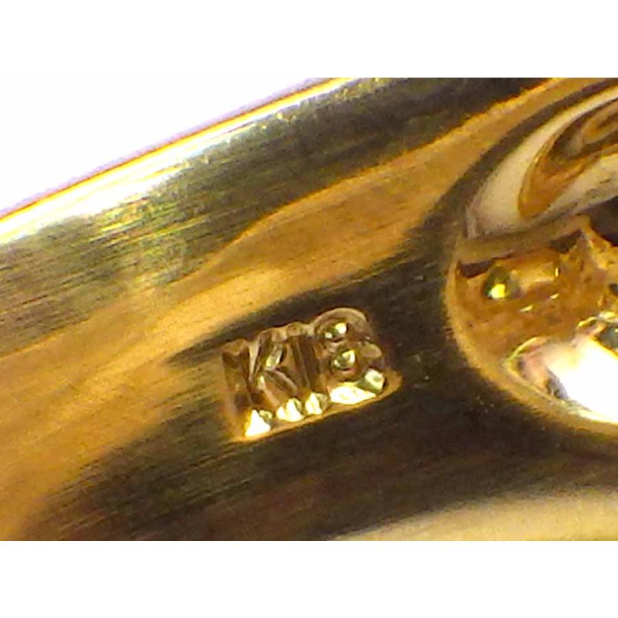 ゴールデンパール ダイヤモンドリング K18 13.5g 12号　Jewelry Golden-Pearl 12.0mm Dia0.05ct Ring｜shop-sakae｜04