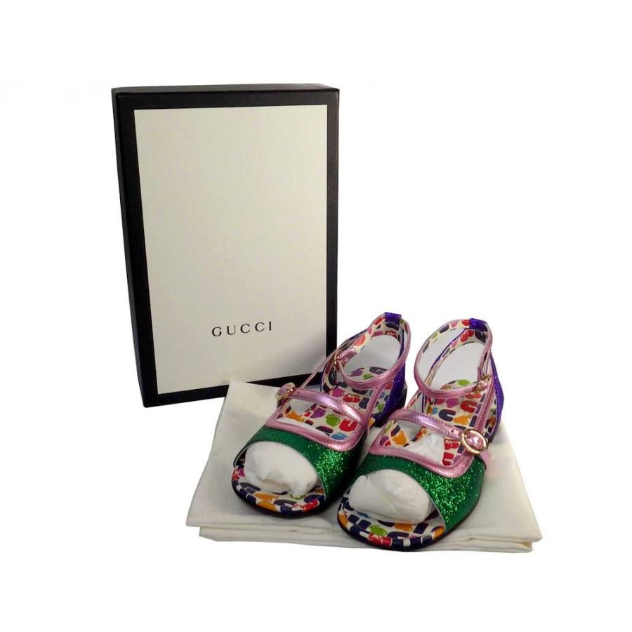 GUCCI 未使用品 グッチ サンダル サイズ33 箱・保存袋付き 553599 
