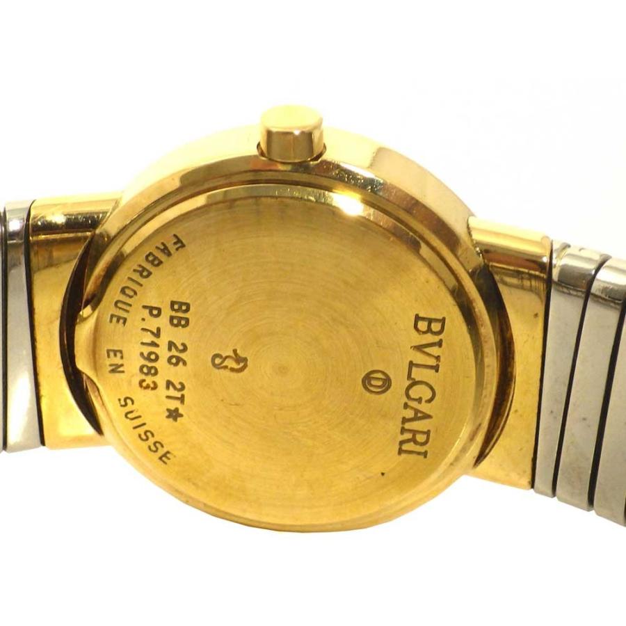 ブルガリ BVLGARI K18/SS トゥボガス BB26 2T レディース腕時計 クォーツ Box・保｜shop-sakae｜03