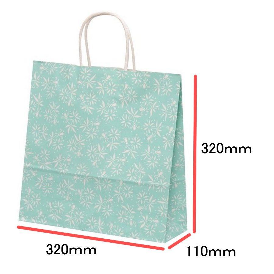 手提げ袋 HX ロマン ブルー(花柄)(中) 200枚 : SEIBU WEB SHOP Yahoo