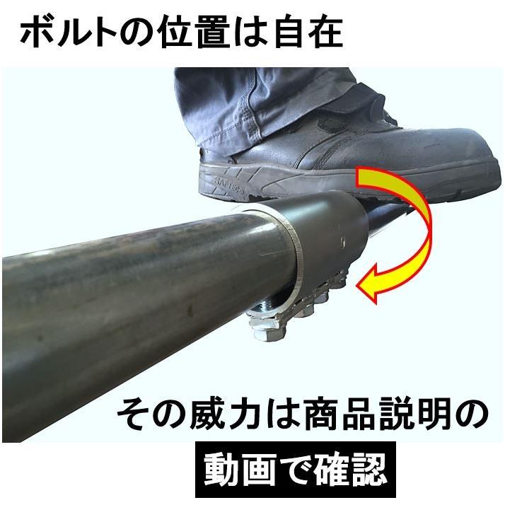 単管パイプをまっすぐ強固につなぐ単管パイプジョイント！単管パイプ 