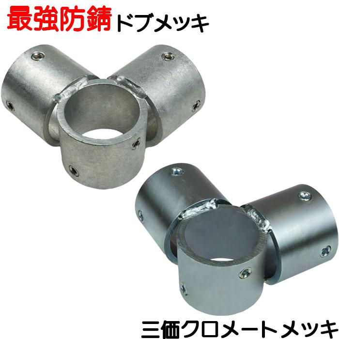 単管パイプジョイント SJ2の強力タイプ ホーローセット2本で強固に