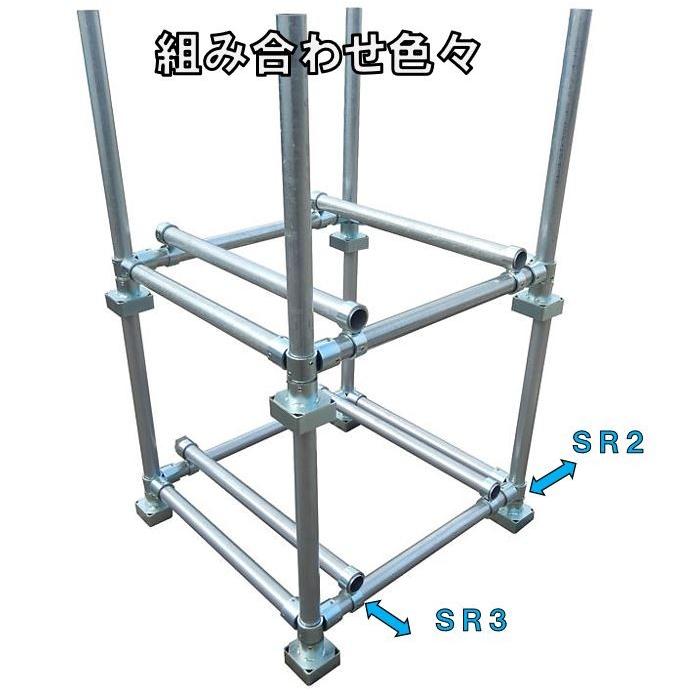 単管パイプジョイント 自由設計でパレットラック・作業台・ラック 