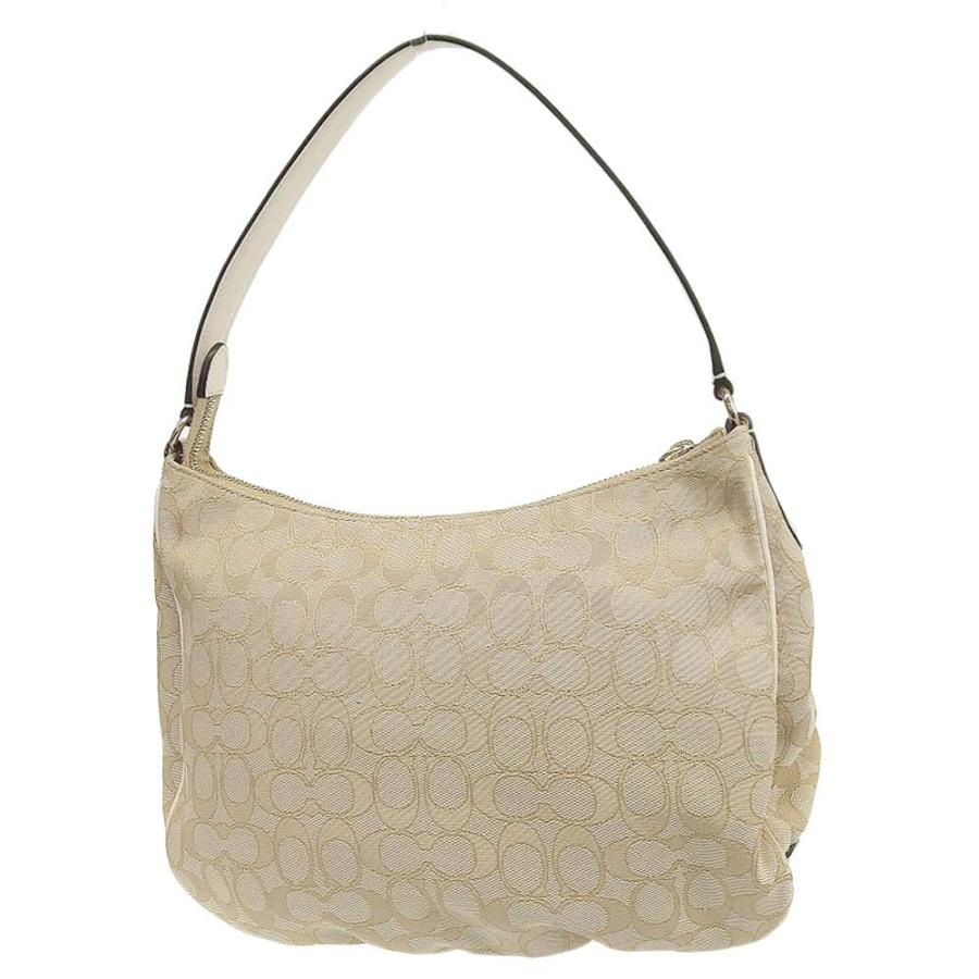 coach ハンドバッグ　ワンショルダーバッグ　シグネチャー COACH（コーチ） シグネチャー ワンショルダーバッグ ベージュ