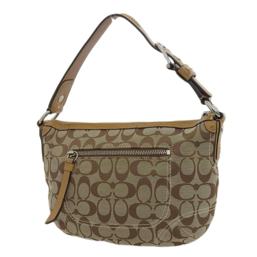 【本物保証】 コーチ COACH シグネチャー ワンショルダーバッグ キャンバス 茶 F13114 COACH（コーチ） シグネチャー ワンショルダーバッグ キャンバス 茶