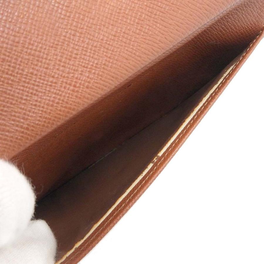 【本物保証】 ルイヴィトン LOUIS VUITTON エピ ポルトトレゾール エテュイパピエ 三つ折り 財布 ブラウン系 M63173 LOUIS VUITTON - 【本物保証】 ルイヴィトン LOUIS VUITTON エピ