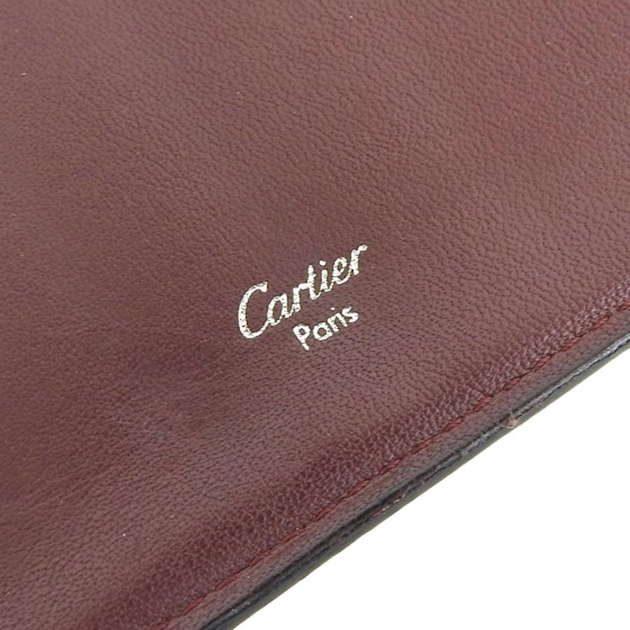 Cartier カルティエ CARTIER マストライン 二つ折り 長財布