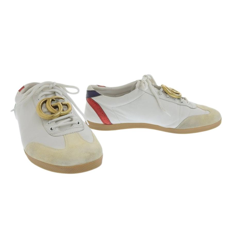 グッチ  GGメーマント GUCCI（グッチ） GUCCI GGロゴ金具 GGマーモント スニーカー 8 1/2 C
