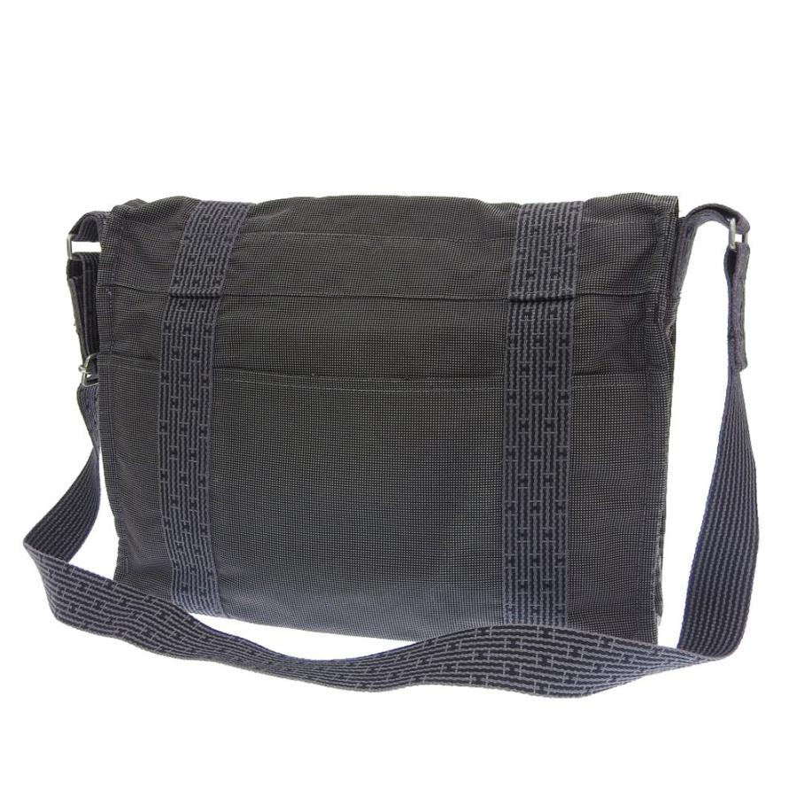 本物保証】 エルメス HERMES バザスMM ショルダーバッグ キャンバス