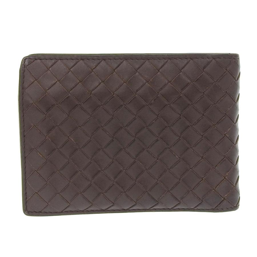BOTTEGA VENETA ボッテガべネタ　サイフ BOTTEGA VENETA ボッテガヴェネタ イントレチャート 二つ折り