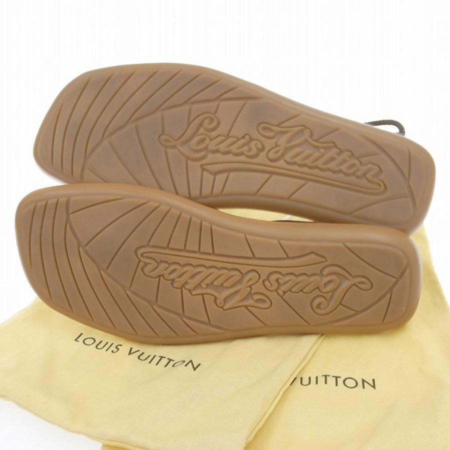 LOUIS VUITTON ルイヴィトン フラット トング T&B サンダル レザー 