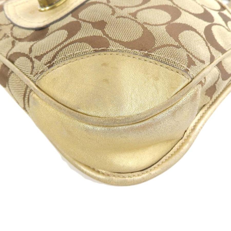 COACH（コーチ） ショルダーバッグ キャンバス ベージュ F10567 本物