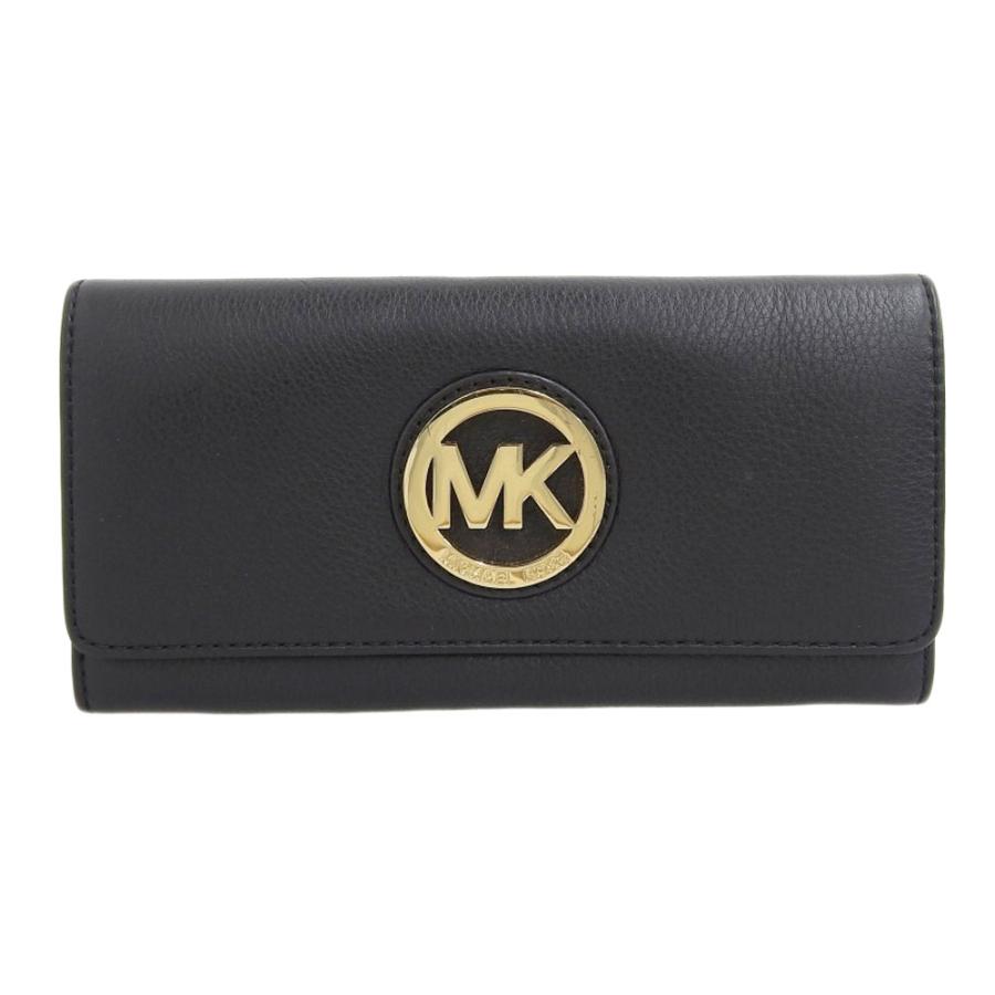 Karl Marc John マイケルコース MICHAEL KORS ホック付 長財布 レザー