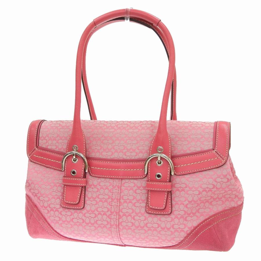 COACH コーチ ミニ シグネチャー ソーホー フラップサッチェル  