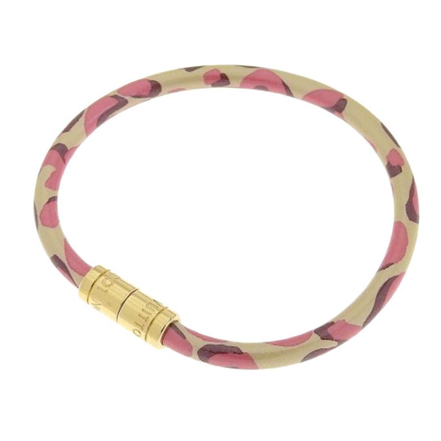ルイヴィトン Louis Vuitton レオパード ブラスレ オープイット ブレスレット M6632e 箱 布袋付 本物保証 美品 Tkb 高島屋質店 通販 Yahoo ショッピング