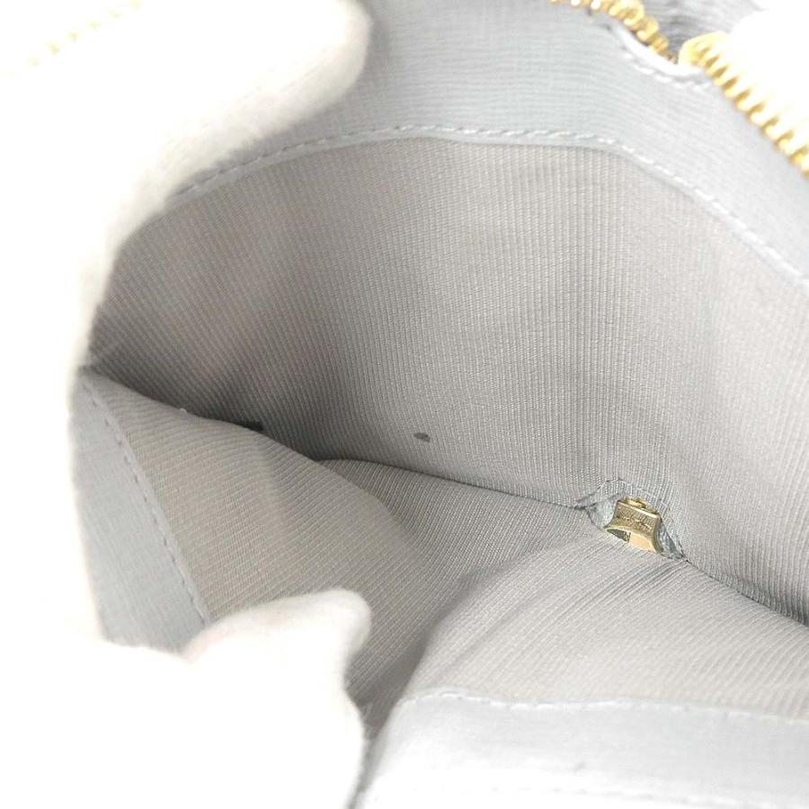 【本物保証】 超美品 フルラ FURLA ラウンドミニ ジップアラウンドウォレット ラウンドファスナー 折財布 レザー グレー 1017759 FURLA（フルラ） ラウンドミニ ジップアラウンドウォレット ラウンド