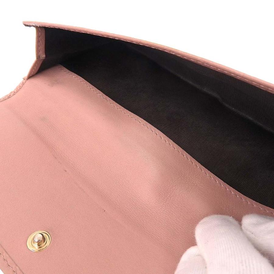 GUCCI（グッチ） マイクログッチシマ ダブルホック 長財布 レザー