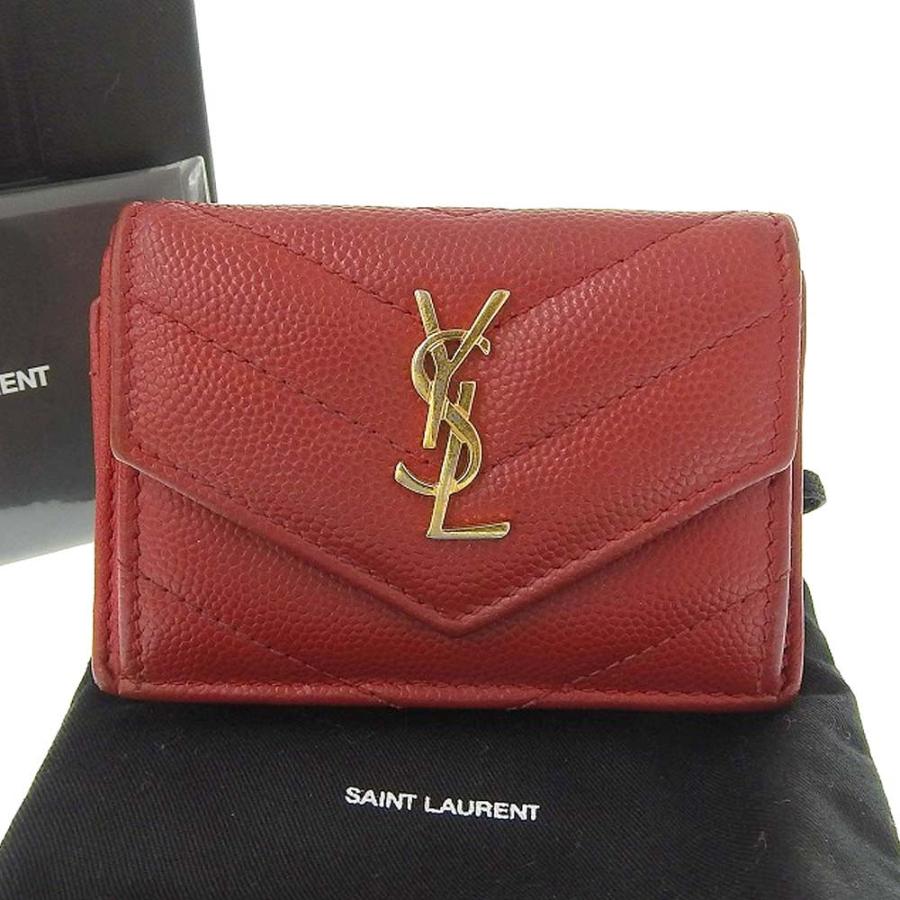 SAINT LAURENT サンローラン コンパクトウォレット タイニー