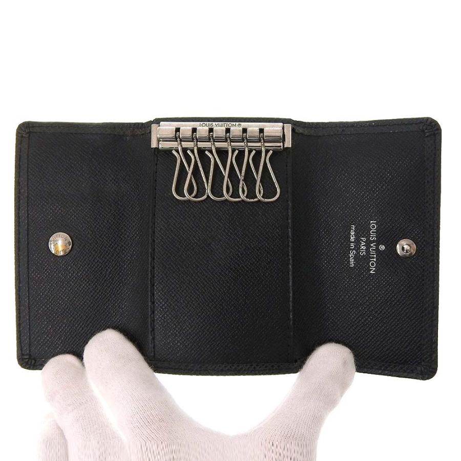 【新品同様　A】ルイヴィトン　ミュレティクレ6 タイガ　ブラック LOUIS VUITTON ルイヴィトン タイガ ミュルティクレ6 キーケース