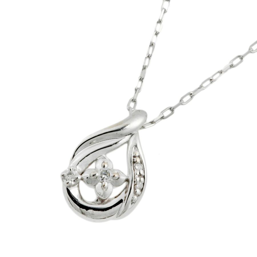 4℃ ヨンドシー ネックレス K18WG メレダイヤモンド 2015年クリスマス 