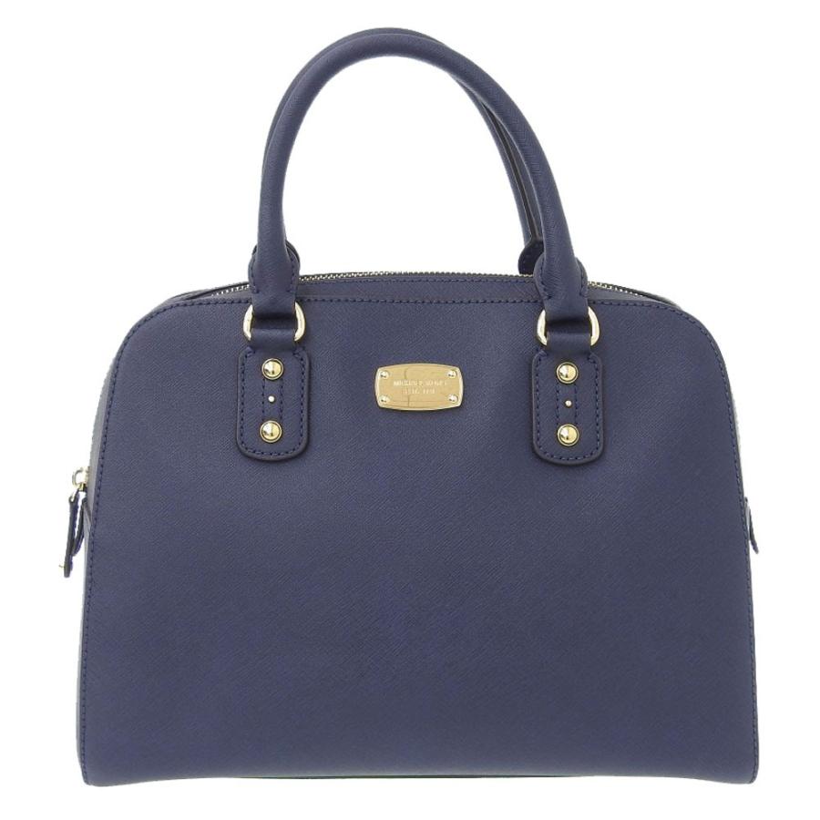 MICHAEL KORS（マイケルコース） ハンドバッグ レザー ネイビー 本物 