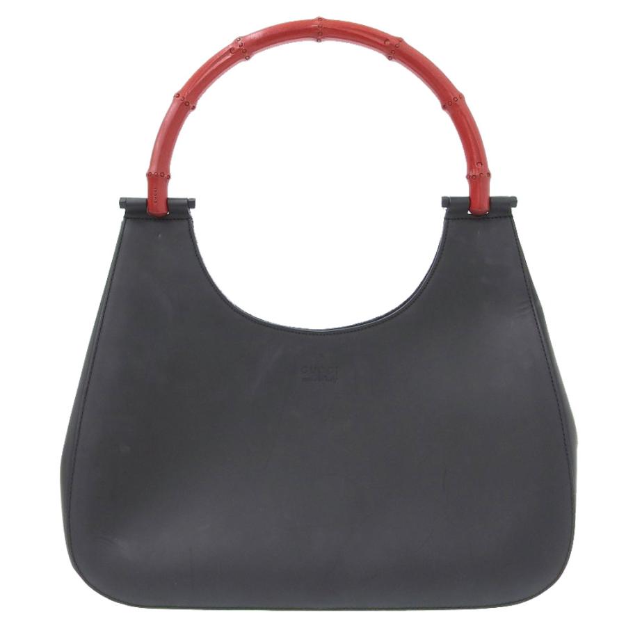グッチ Gucci バンブー ワンショルダーバッグ ブラック レッド 竹 001 3739 3444 本物保証 Tkb 高島屋質店 通販 Yahoo ショッピング