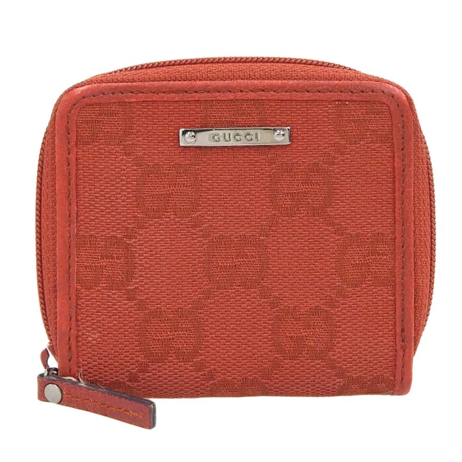 グッチ GUCCI GGキャンバス コインケース レッド 115255 0416 本物保証
