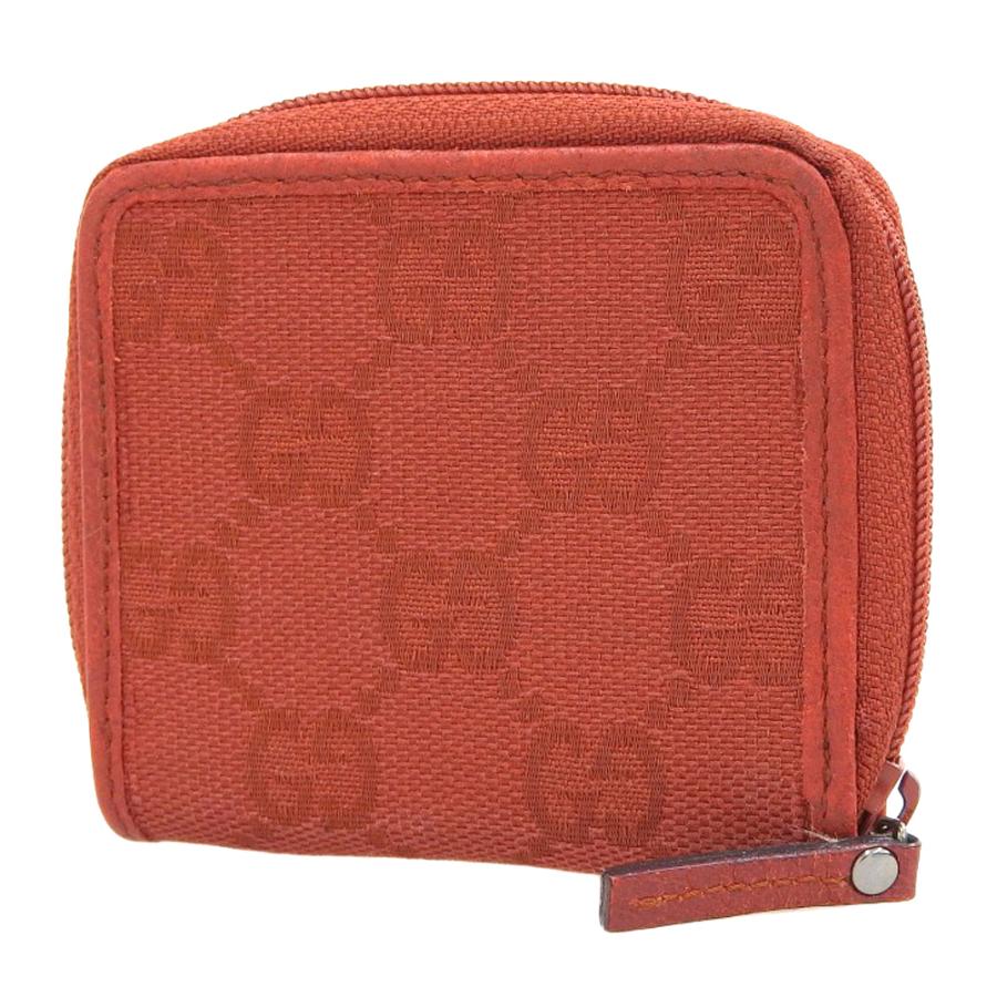 グッチ GUCCI GGキャンバス コインケース レッド 115255 0416 本物保証