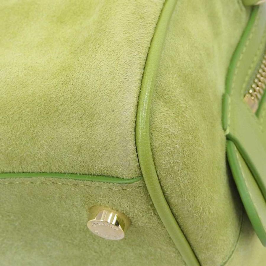 ジョルジュアルマーニ　2WAY BAG GIORGIO ARMANI ジョルジオ アルマーニ 2WAY バッグ スエード グリーン