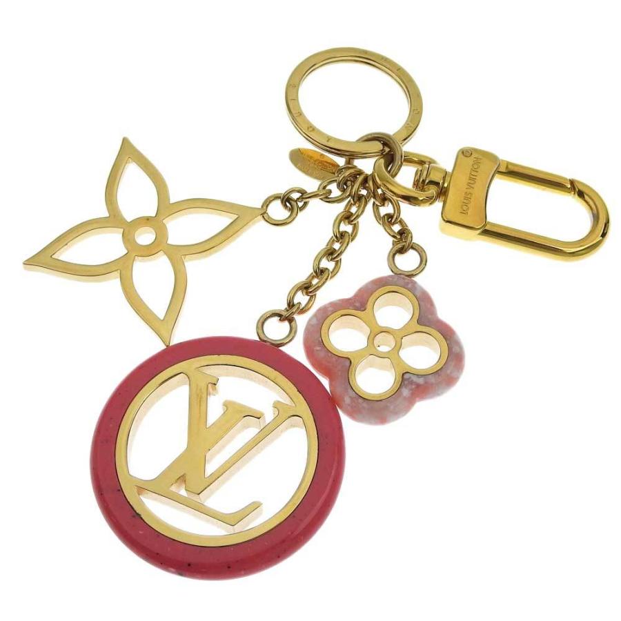21新発 ルイ ヴィトン Louis Vuitton ポルトクレ カラーライン キーホルダー チャーム ピンク M 本物保証 送料無料 Etcui Com