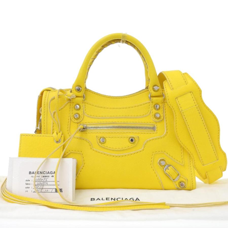 バレンシアガ Balenciaga クラシック ミニ シティ 2wayハンドバッグ ショルダー 7210 D 保 布袋付 本物保証 超美品 Tkb 高島屋質店 通販 Yahoo ショッピング