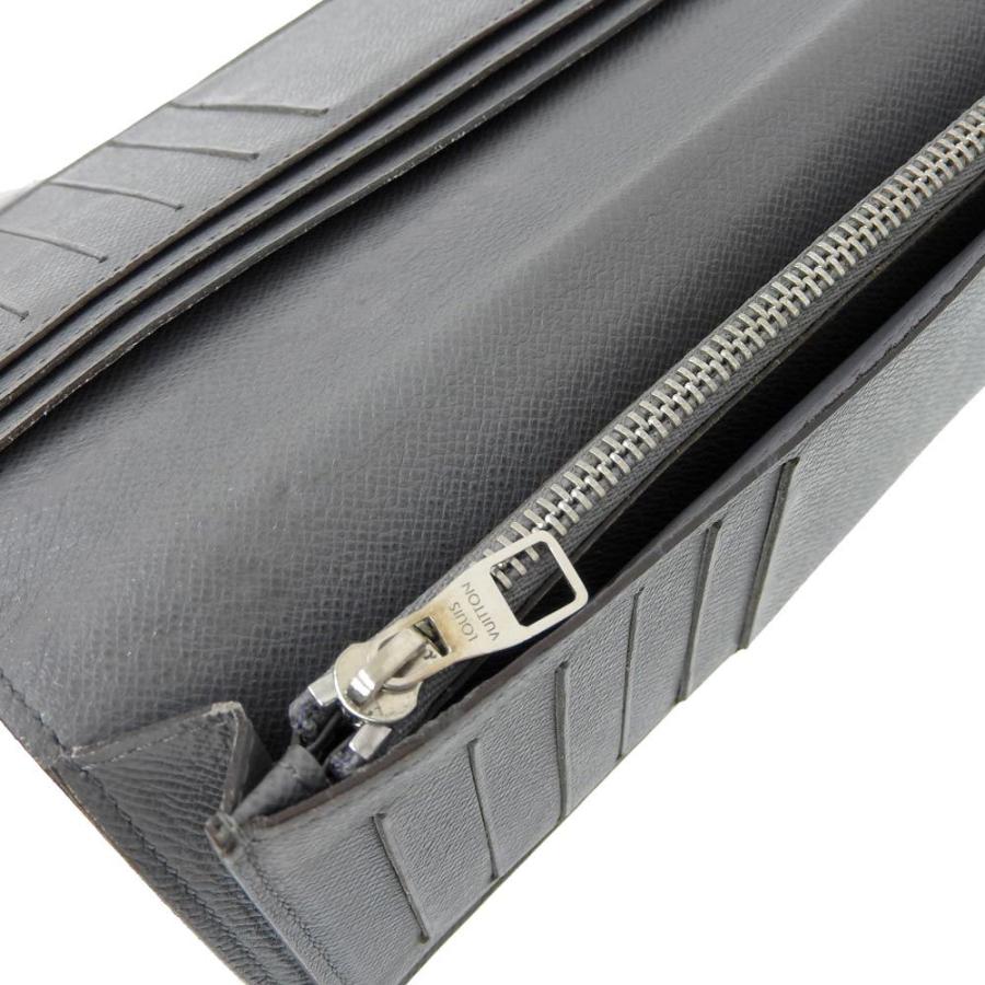 ☆美品☆ルイヴィトン タイガ 二つ折り長財布 ポルトフォイユブラザNM グラシエ ルイ ヴィトン LOUIS VUITTON タイガ ポルトフォイユ ブラザ 二つ折り