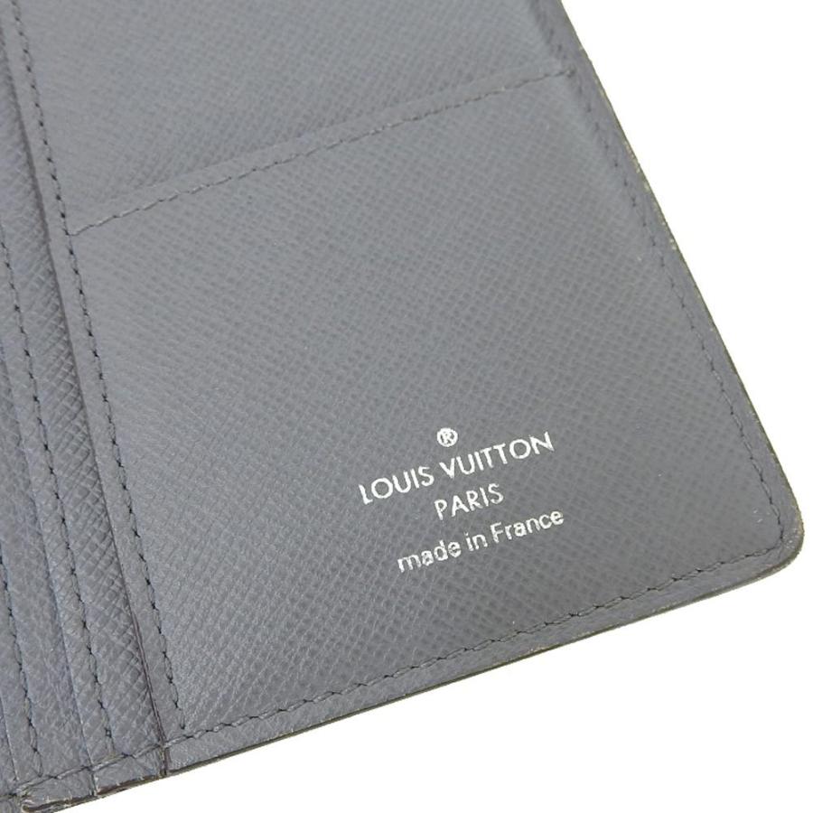 ルイ ヴィトン LOUIS VUITTON タイガ ポルトフォイユ ブラザ 二つ折り