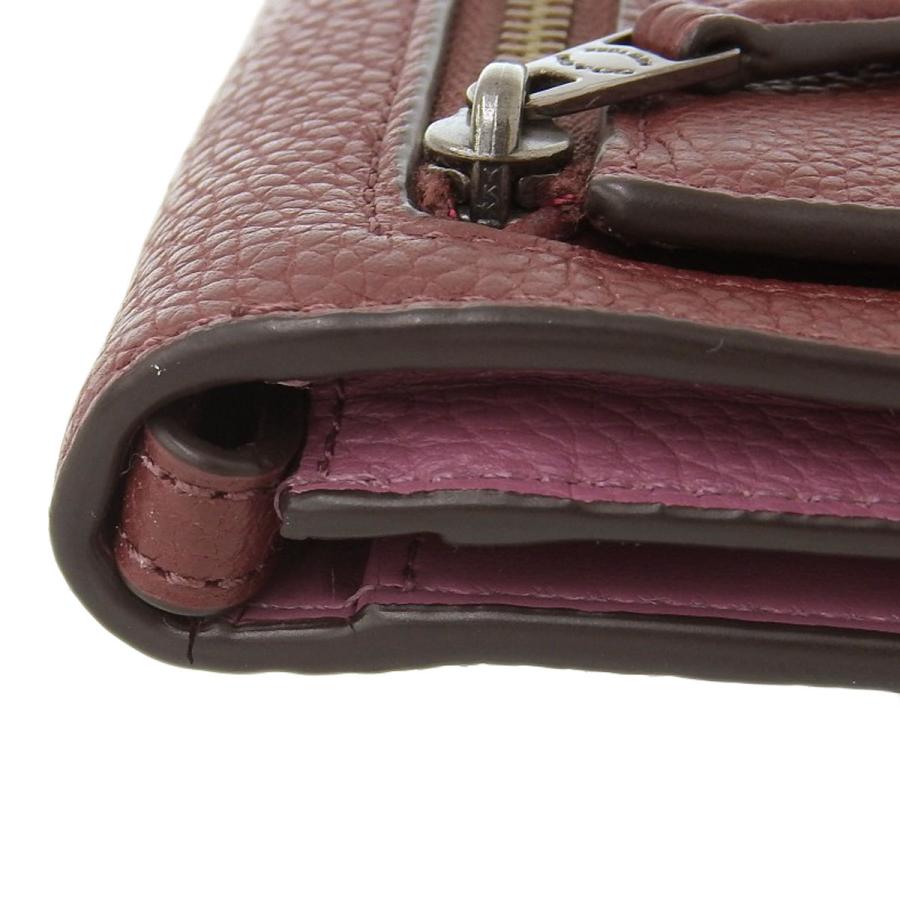【本物保証】 コーチ COACH ロゴ ホック付 長財布 二つ折り レザー ブラウン 23590 COACH（コーチ） ロゴ ホック付 長財布 二つ折り レザー ブラウン