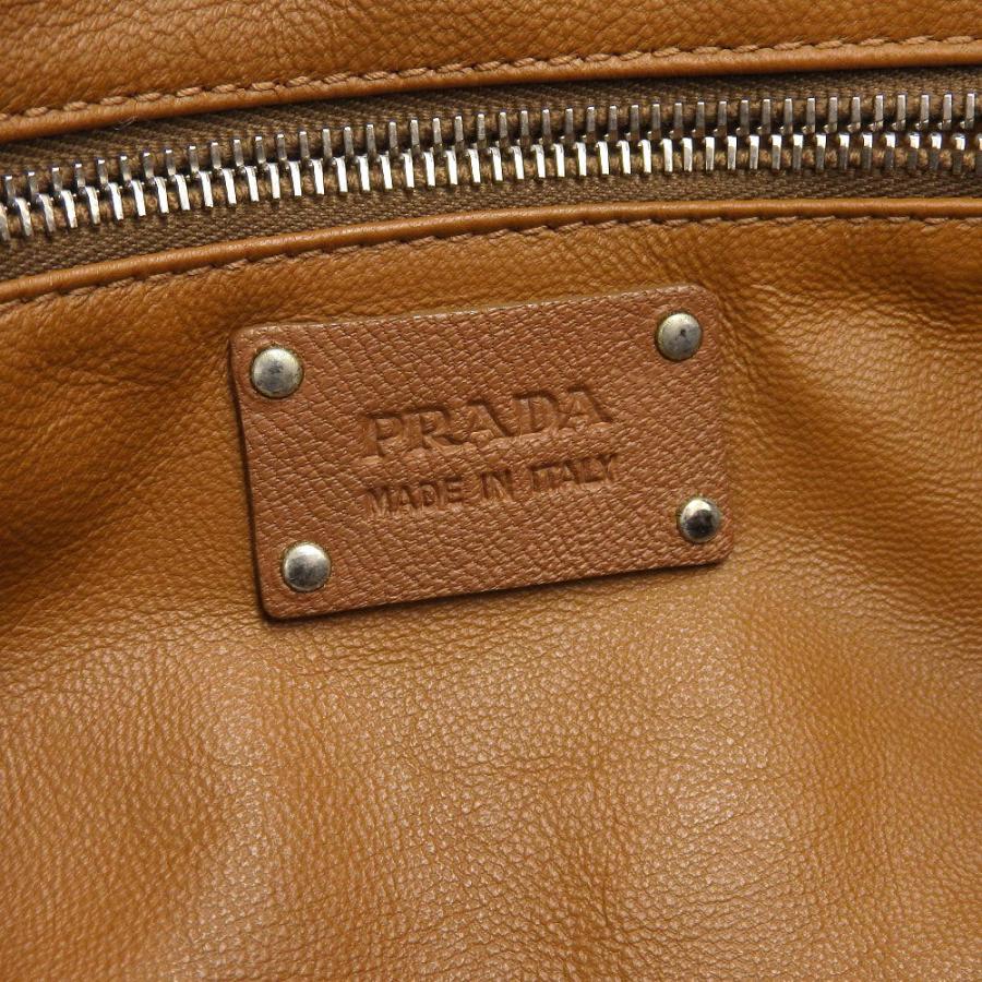 プラダ PRADA ハンドバッグ パイソン ベージュ BR2804 希少 レア 本物 