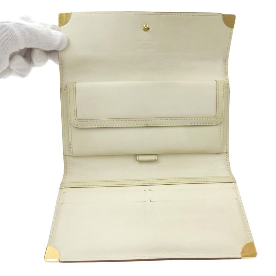 【本物保証】 ルイヴィトン LOUIS VUITTON スハリ ポルトフォイユ トレゾール インターナショナル ホック付 三つ折リ長財布 ブロン M91839 LOUIS VUITTON（ルイ・ヴィトン） スハリ ポルトフォイユ トレゾール