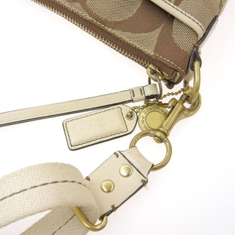 COACHショルダーバッグ COACH コーチ シグネチャー ショルダーバッグ キャンバス