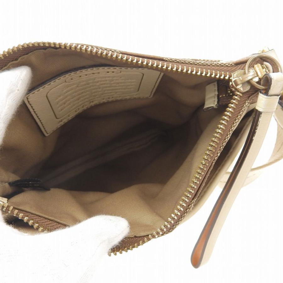 COACH（コーチ） シグネチャー ショルダーバッグ キャンバス ブラウン