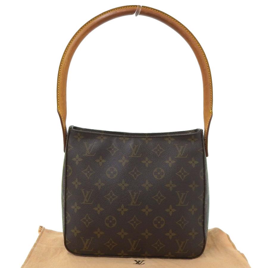 【本物保証 / 極美品】LOUIS VUITTON　ルーピングMM　M51146 ルーピング 送料無料 LOUIS VUITTON ルイヴィトン モノグラム