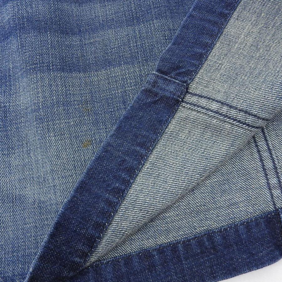 ルイヴィトン Louis Vuitton ドッキング ワンピース デニム ウール シルク ネイビー Xs 本物保証 美品 Tkb 高島屋質店 通販 Yahoo ショッピング