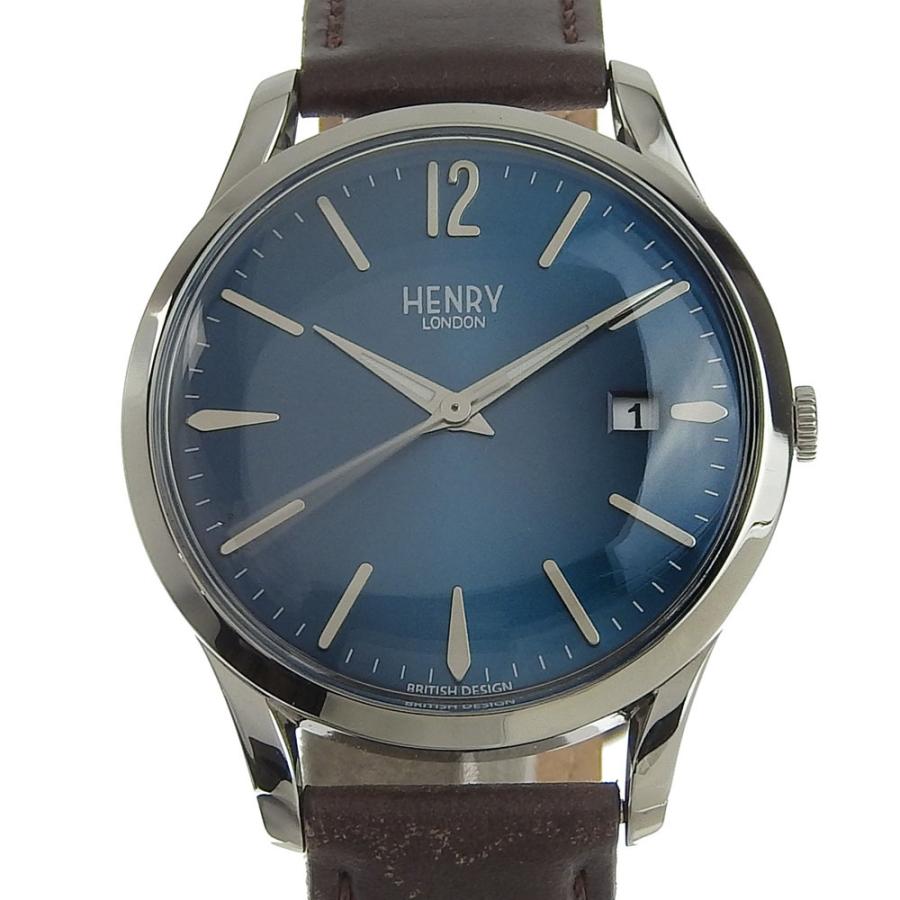 ヘンリー ロンドン HENRY LONDON ナイツブリッジ メンズ クォーツ 電池 腕時計 日付 デイト HL39S0103 本物保証 箱・保付 美品 :tk20B1119007:高島屋質店 - 通販 - Yahoo!ショッピング