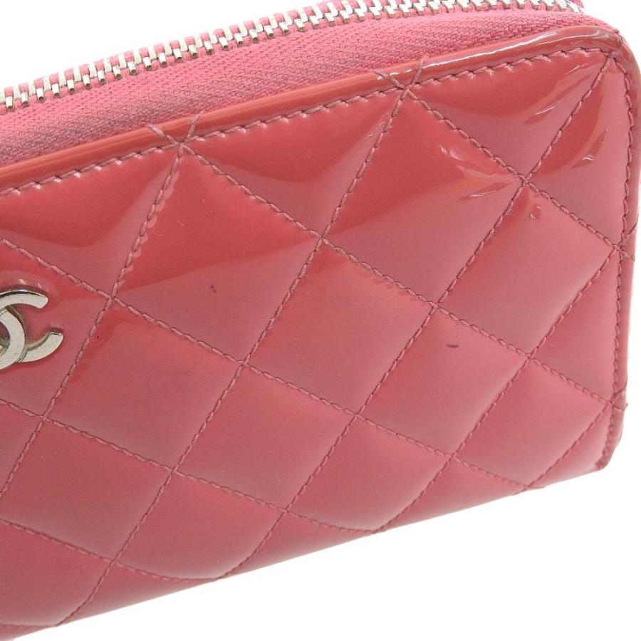 CHANEL シャネル ロゴ ココマーク 長財布 エナメル パテント