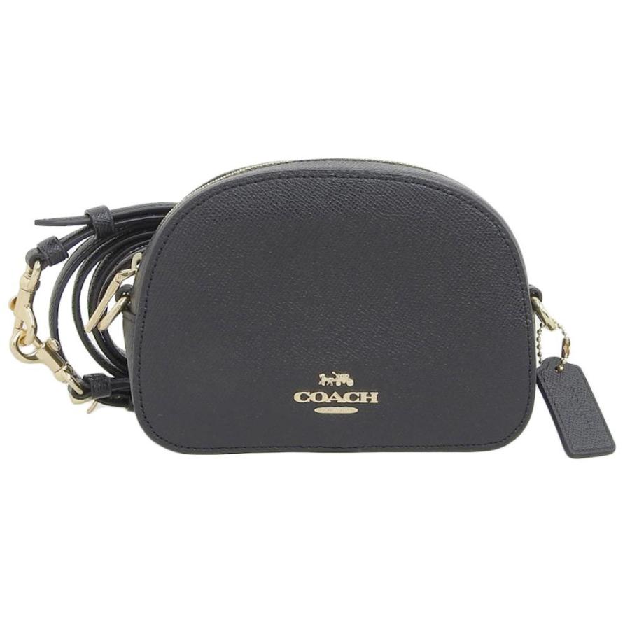 コーチ Coach ミニセレナ ショルダーバッグ レザー 黒 本物保証 超美品 Tk21b 高島屋質店 通販 Yahoo ショッピング