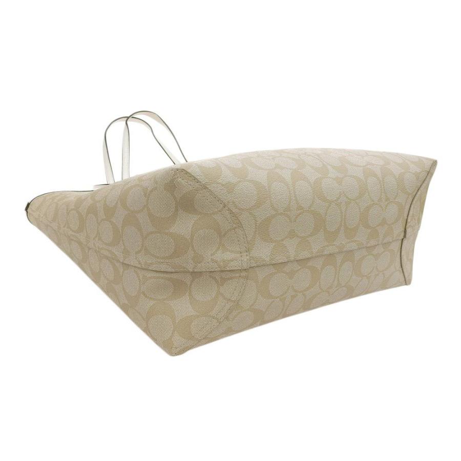 【美品】COACH コーチ シグネチャー トートバッグ COACH (コーチ) シグネチャー キャンバス レザー トートバッグ