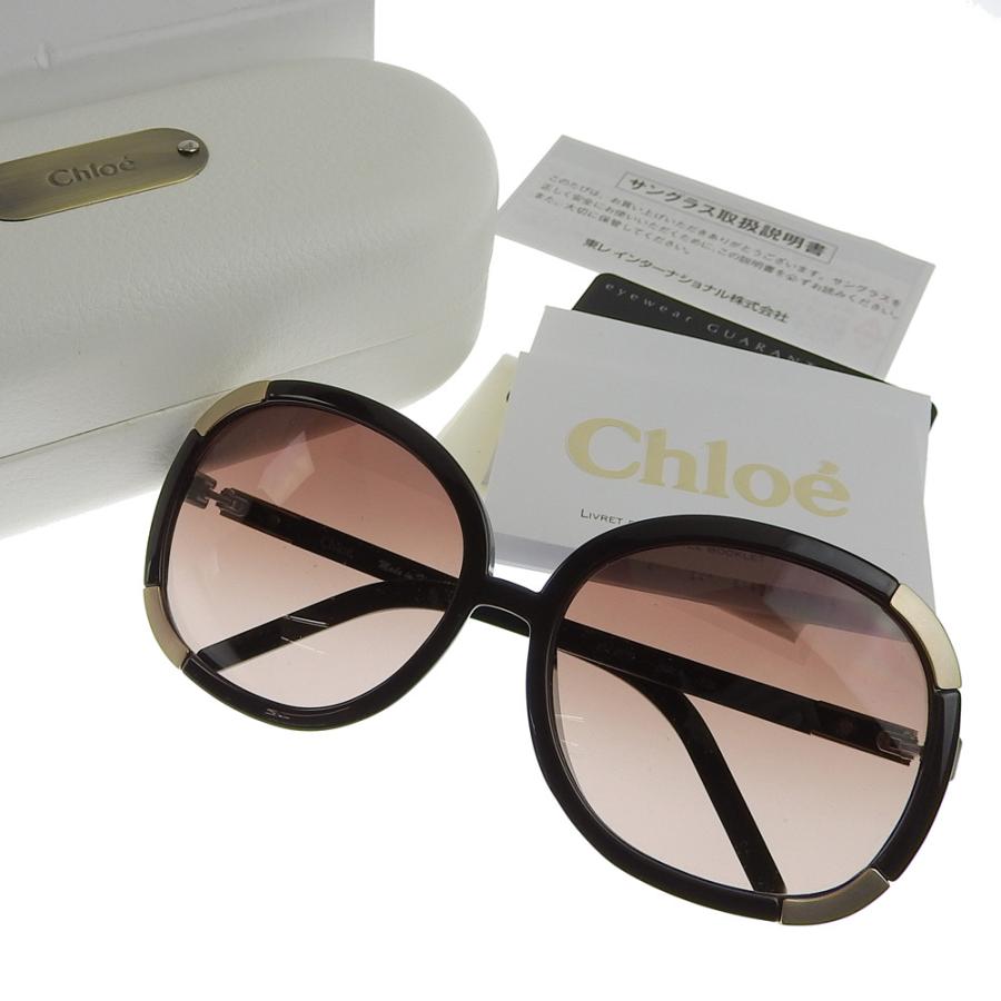 クロエ CHLOE サングラス ブラウングラデーション 茶 CL2119C04 本物